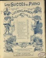 Variations et Final sur l'air Au Clair de la lune par Lucien Lambert. Op. 30.